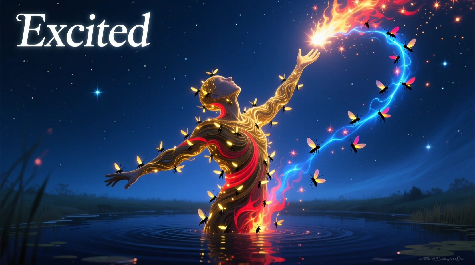 Metaphor for Excited