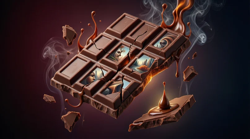 metaphor for chocolate